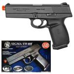 Smith & Wesson Sigma SW40F Green Gas Airsoft Hand Gun