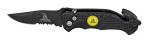 3" Don't Tread on Me Spring Assist Folding Knife - Black