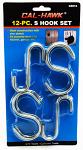 12-pc. S Hook Set
