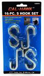 16-pc. "S" Hook Set