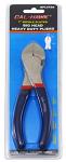 7" Nickel Plated Big Head Diagonal Pliers