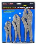 3-pc. Straight Jaw Locking Pliers