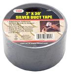 2" x 30' Silver Duct Tape