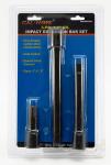 3-pc. 1/2" Drive Impact Extension Bar Set