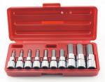10-pc. 3/8" & 1/2" Drive SAE Hex Bit Socket Set