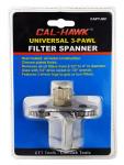 Universal 3-Pawl Filter Spanner