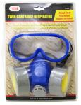 Twin Cartridge Respirator with Goggles