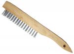 10" Wood Handle Wire Brush