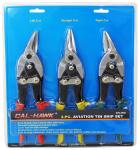 3-pc. Aviation Tin Snip Set