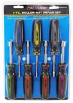7-pc. Hollow Nut Driver Set - SAE