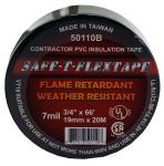 66' x 3/4" Black Electrical Tape