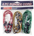 6-pc. Light Duty Bungee Cords