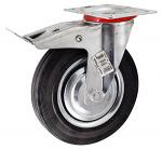 8" Swivel Caster w/Rubber Wheel