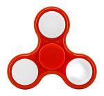 Light-Up Fidget Spinner - Red