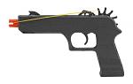 Wooden Rubber Band Gun Pistol