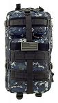 Sortie Mission Pack Tactical Backpack - Blue Digital Camo