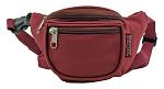 Small Daily Fanny Pack - Burgundy Red