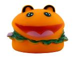 4.25" Squeaker Dog Chew Toy Hamburger - Diamond Visions