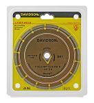 7" Davidson Laser Weld Segmented Dry Cutting Diamond Blade - Valley Industries ABDW-07D