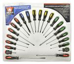 22 - pc. Screwdriver Soft Grip Handle