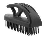 6.75" Steel Wire Hand Brush - Black