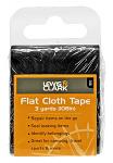 Flat Cloth Tape - Black