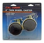 (2) Twin Wheel 2" Swivel Casters - Cal-Hawk - AF32965