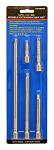 5 - pc. 1/4" DR. Wobble Extension Bar Set