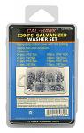 Cal-Hawk 250-pc. Galvanized Washer Set