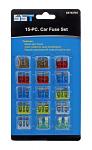 Sun State Tools - 15pc. Car Fuse Set