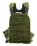 Tactical Defense Bulletproof Plate Carrying Velcro Molle Vest - Olive Drab Green