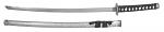 37" Traditional Samurai Sword - Silver
