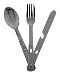 3 in 1 Camping Cutlery Utensil Set with Knife Fork and Spoon - IIT