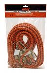 10 pc. 48" Heavy Duty 1/2" Diameter Dual Hook Bungee Cords - Valley Tools