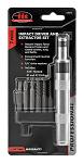 7 pc. Impact Driver and 1/4" Extractor Set - Illinois Industrial Tool 64010