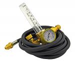 Argon CO2 Flowmeter Regulator Kit - Cal-Hawk CAHAFR