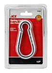Ace Hardware 1/2" Zinc Plated Spring Loaded Chain Link Hookup - 52382
