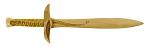 21.5" Wooden Fantasy Sword