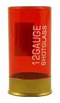 12 Gauge Shotgun Shot Glass Shooter Shell - Red and Gold