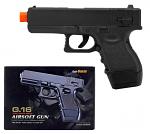 Metal Zinc Alloy G.16 Airsoft Pistol