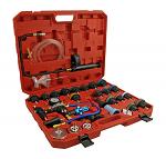 33pc. Cooling and Radiator Cap Pressure Tester System - Cal-Hawk
