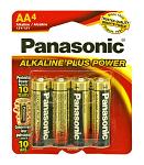 4-pc. AA Panasonic Alkaline Battery