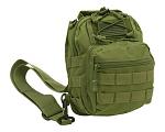 Concealed Carry EDC Tactical Molle Sling Ammo Bag - Olive Military Green