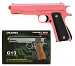 UKArms G13 Spring Powered Airsoft Handgun - Pink