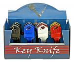 12 - pc. Key Style Pocket Knife Display Set
