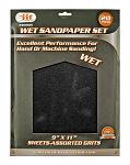 20 - pc. Wet Sandpaper Set - Assorted Grits
