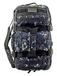 Tactical Journeyman Large Duffle Bag Backpack - Blue Digital Camo