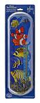 Clown and Angel Fish School Guy Harvey Indoor/Outdoor Ocean Metal Thermometer