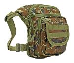 Leg Drop Style Tactical EDC Molle Hip Bag - Green Digital Camo