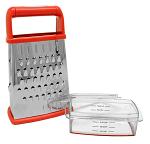 Chef Valley 4-Sided Grater with Storage Box - Assorted Colors